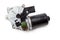 Wiper electric motor on white isolated background. Spare car parts catalog