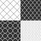 Wire mesh. Seamless vector pattern.