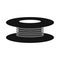 Wire spool icon, simple style