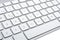 Wireless aluminum keyboard detail