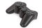 Wireless gamepad for playing games, with clipping path