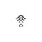 Wireless icon. Internet connection symbol