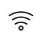 Wireless icon. Online network symbol