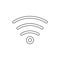 Wireless icon. Online network symbol