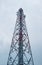 Wireless internet telecommunication wave transmission tower