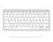 Wireless keyboard vector flat isolated