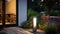 wireless modern outdoor lights