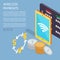 Wireless Payments Internet Info Page Illustration