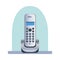 Wireless telephone office device icon