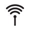 Wireless wifi or sign for remote internet access icon vector on white background, Flat style for graphic and web design