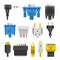Wiring connectors and cables audio or video adapters or plug