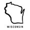 Wisconsin shape