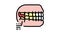 wisdom tooth color icon animation