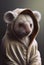 Wise, Beautiful, koala, hoodie, mascot, fantasy, plush toy, background, wallpaper, generative ai