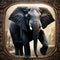 A wise elephant superhero with a majestic presence, protecting the animal kingdom2