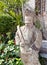 Wise man statue in garden