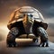 A wise old tortoise in a superhero suit, offering guidance and protection5