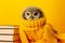 Wise in Yellow: Scholar Owl