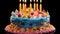 wish birthday candle