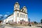 Wish ribbons`s church Nosso Senhor do Bonfim, a catholic church located in Salvador, Bahia in Brazil.