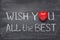 Wish you best heart