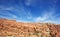 Wispy skys over Utah