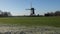 Wissink\\\'s Möl wooden windmill in Usselo in the Netherlands