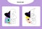 Witch and Cute Little Witch worksheet. Education Game for Children. Happy Halloween game. Super motor skills. Tracing