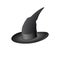 Witch hat Halloween stickers. vector illustrations for all saints day. Mystical witchcraft. Print.