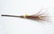 Witch magic broom isolated on a white background. A besom or more commonly known as the witches broom.