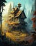 The Witch\'s Cottage in the Woods