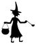 Witch Silhouette, Cauldron