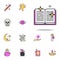 witchcraft book icon. magic icons universal set for web and mobile