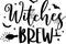 Witches brew, spooky season, wicked, halloween holiday, spooky cute vector illustration file