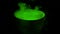 Witches Green Potion Bubbling In Cup