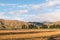 Wither Hills near Blenheim town in New Zealand in autumn