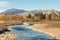 Wither Hills with Taylor River in Marlborough, New Zealand