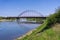 Wittenberg, the bridge and river Elbe