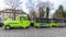 Wittenberger Altstadtbahn tourist bus in Lutherstadt Wittenberg, Germany