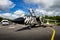 WITTMUND, GERMANY- JUN 29, 2013: Special painted German Air Force Tornado fighter jet plane at Wittmund airbase