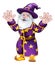 Wizard Cartoon Character Mascot