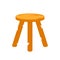 Wobbly three legged stool