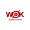 Wok icon, Chinese and Japanese cuisine noodles