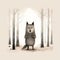 Wolf Art By Jon Klassen Featuring Snicker Emoji And No Background