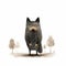 Wolf Art By Jon Klassen With Snicker Emoji