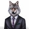 wolf boss businessman