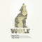 Wolf Geometric paper craft style