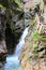 Wolfsklamm Gorge during Autumn in Stans, Austria