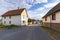 Wollersleben, Thuringen, Germany, old village street view