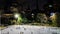 Wollman Rink, Central Park, New York City at night
